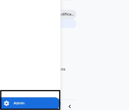GA4 - go to admin setting
